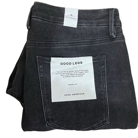 Good American Good Leg Skinny Size 18 - Picture 2 of 13